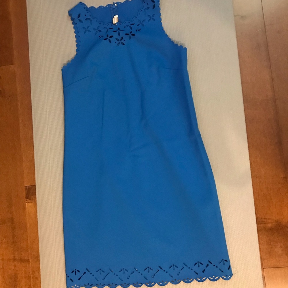 Electric blue dress